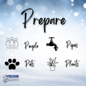 Prepare for freeze